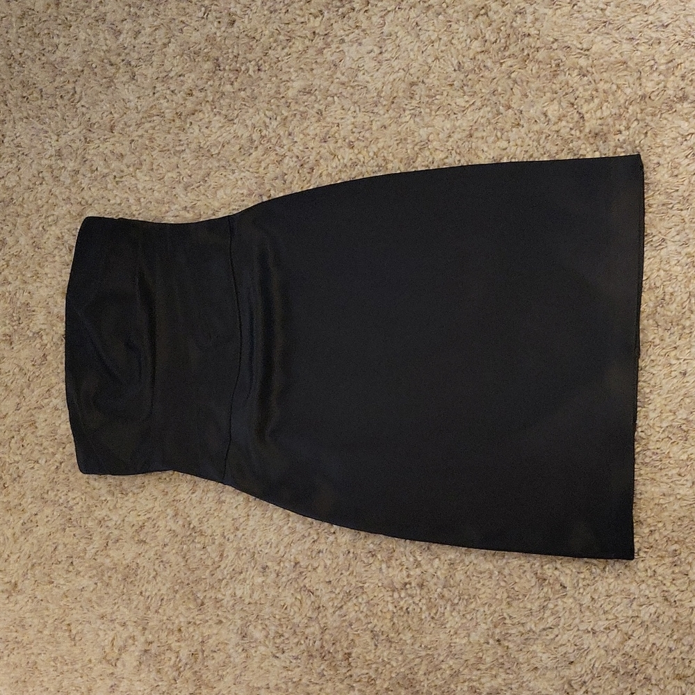 Black mini dress